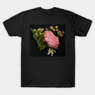 The Boutonniere -  Fleurieu Wedding - Adelaide Hills Wedding by South Australian artist Avril Thomas T-Shirt